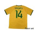 Photo2: Brazil 2014 Home Shirt #14 Maxwell (2)