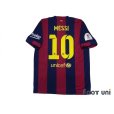 Photo2: FC Barcelona 2014-2015 Home Shirt #10 Messi Copa Del Rey Patch/Badge w/tags (2)