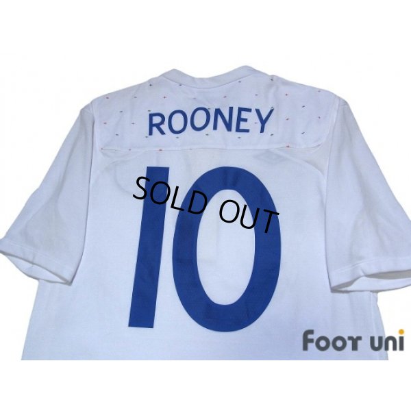 Photo4: England 2011 Home Shirt #10 Rooney w/tags