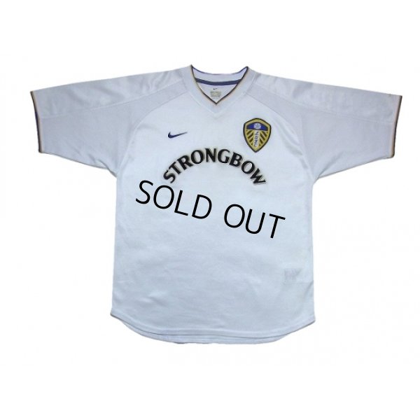 Photo1: Leeds United AFC 2000-2002 Home Shirt