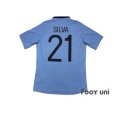 Photo2: Manchester City 2012-2013 Home Shirt #21 Silva (2)