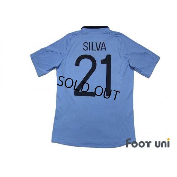 Photo2: Manchester City 2012-2013 Home Shirt #21 Silva