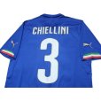 Photo4: Italy 2014 Home Shirt #3 Chiellini