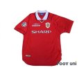 Photo1: Manchester United 1999-2000 Home Shirt #7 Beckham w/tags (1)