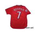 Photo2: Manchester United 1999-2000 Home Shirt #7 Beckham w/tags (2)