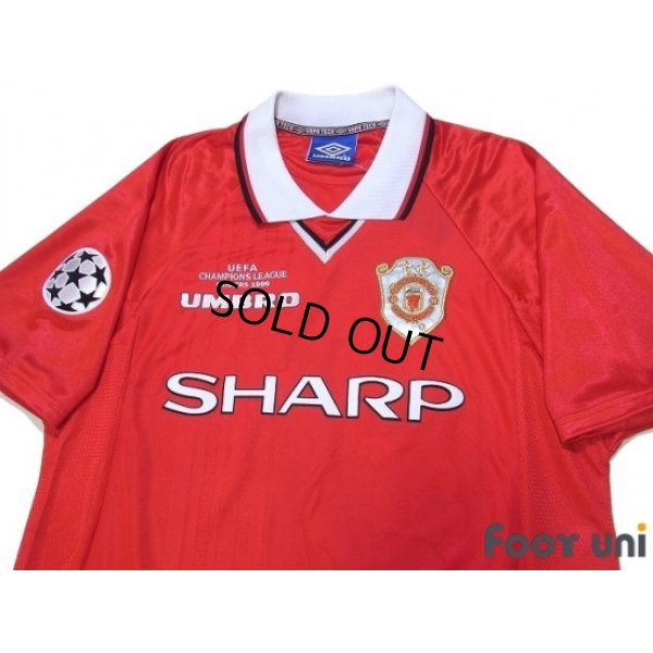 Photo3: Manchester United 1999-2000 Home Shirt #7 Beckham w/tags