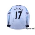 Photo2: Chelsea 2012-2013 Away Long Sleeve Shirt #17 Hazard BARCLAYS PREMIER LEAGUE Patch/Badge w/tags (2)