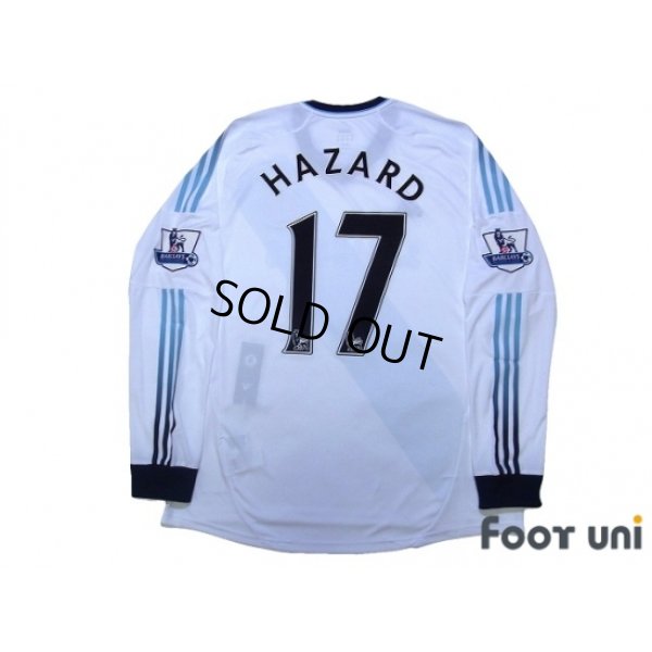 Photo2: Chelsea 2012-2013 Away Long Sleeve Shirt #17 Hazard BARCLAYS PREMIER LEAGUE Patch/Badge w/tags