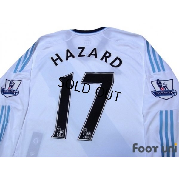 Photo4: Chelsea 2012-2013 Away Long Sleeve Shirt #17 Hazard BARCLAYS PREMIER LEAGUE Patch/Badge w/tags