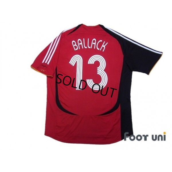 Photo2: Germany 2006 Away Shirt #13 Ballack