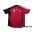 Photo1: Germany 2006 Away Shirt #13 Ballack (1)
