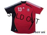 Germany 2006 Away Shirt #13 Ballack