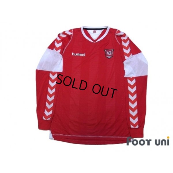 Photo1: Vejle Boldklub Kolding 2010-2012 Home Long Sleeve Shirt