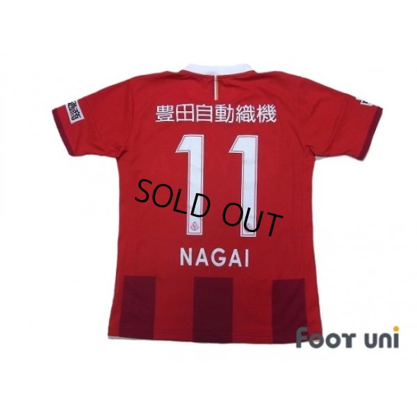 Photo2: Nagoya Grampus 2015 Home Authentic Shirt #11 Nagai