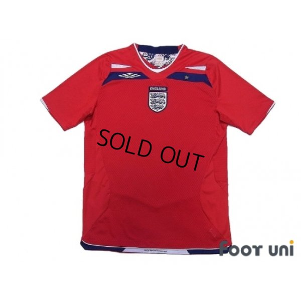 Photo1: England 2008 Away Shirt