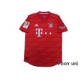 Photo2: Bayern Munchen 2019-2020 Home Authentic Shirts and shorts Set (2)