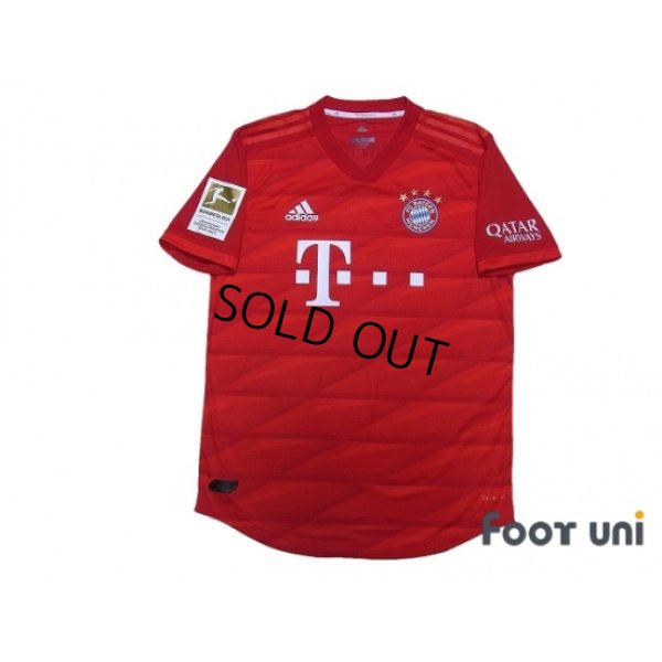 Photo2: Bayern Munchen 2019-2020 Home Authentic Shirts and shorts Set