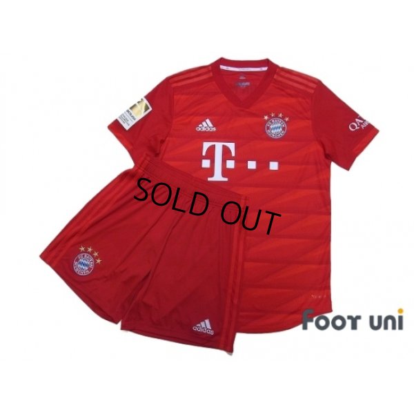 Photo1: Bayern Munchen 2019-2020 Home Authentic Shirts and shorts Set