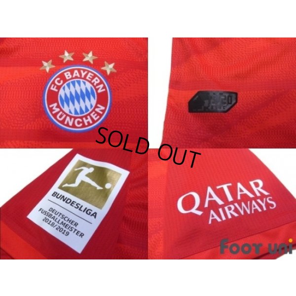 Photo7: Bayern Munchen 2019-2020 Home Authentic Shirts and shorts Set