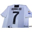 Photo4: Juventus 2018-2019 Home Authentic Shirts and shorts Set #7 Ronaldo (4)