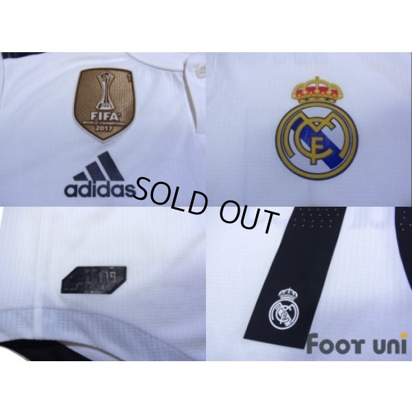 Photo6: Real Madrid 2018-2019 Home Authentic Shirts and shorts Set #10 Modric