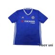Photo1: Chelsea 2016-2017 Home Shirt #4 Cesc Fabregas (1)