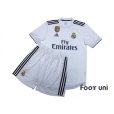 Photo1: Real Madrid 2018-2019 Home Authentic Shirts and shorts Set #10 Modric (1)