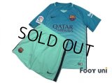 FC Barcelona 2016-2017 3rd Shirts and shorts Set #10 Messi La Liga Patch/Badge