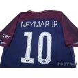 Photo4: Paris Saint Germain 2017-2018 Home Shirt #10 Neymar Jr