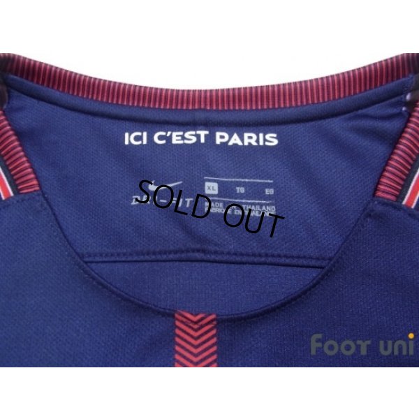 Photo5: Paris Saint Germain 2017-2018 Home Shirt #10 Neymar Jr