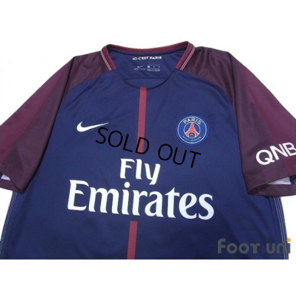 Photo3: Paris Saint Germain 2017-2018 Home Shirt #10 Neymar Jr