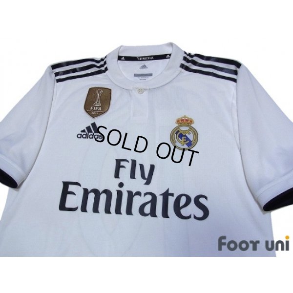 Photo3: Real Madrid 2018-2019 Home Authentic Shirts and shorts Set #10 Modric