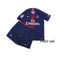 Photo1: Paris Saint Germain 2018-2019 Home Authentic Shirts and shorts Set #7 Mbappé (1)