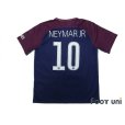 Photo2: Paris Saint Germain 2017-2018 Home Shirt #10 Neymar Jr (2)