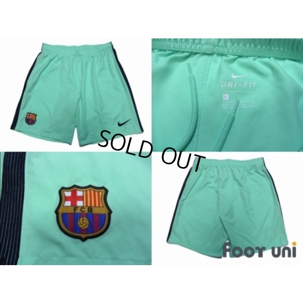 Photo8: FC Barcelona 2016-2017 3rd Shirts and shorts Set #10 Messi La Liga Patch/Badge