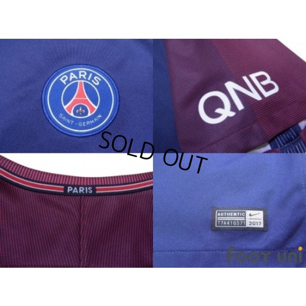 Photo6: Paris Saint Germain 2017-2018 Home Shirt #10 Neymar Jr