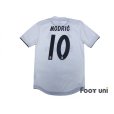 Photo2: Real Madrid 2018-2019 Home Authentic Shirts and shorts Set #10 Modric (2)