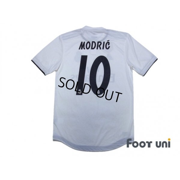 Photo2: Real Madrid 2018-2019 Home Authentic Shirts and shorts Set #10 Modric