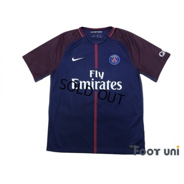 Photo1: Paris Saint Germain 2017-2018 Home Shirt #10 Neymar Jr