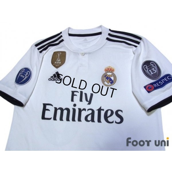 Photo3: Real Madrid 2018-2019 Home Shirts #28 Vinicius JR