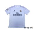 Photo1: Real Madrid 2015-2016 Home Shirt #19 Modric LFP Patch/Badge (1)