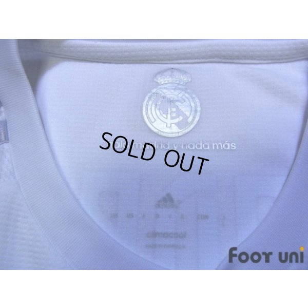 Photo5: Real Madrid 2015-2016 Home Shirt #19 Modric LFP Patch/Badge