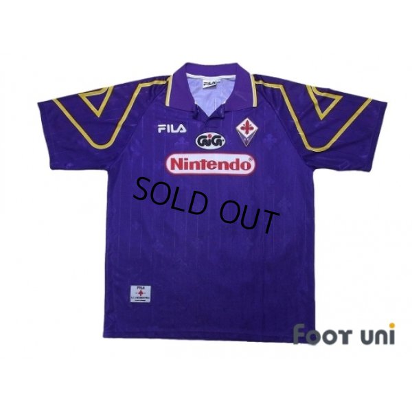 Photo1: Fiorentina 1997-1998 Home Shirt #10 Rui Costa