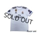 Real Madrid 2018-2019 Home Shirts #28 Vinicius JR