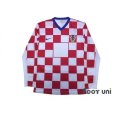 Photo1: Croatia 2008 Home Authentic Long Sleeve Shirt w/tags (1)