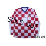 Croatia 2008 Home Authentic Long Sleeve Shirt w/tags