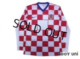 Croatia 2008 Home Authentic Long Sleeve Shirt w/tags