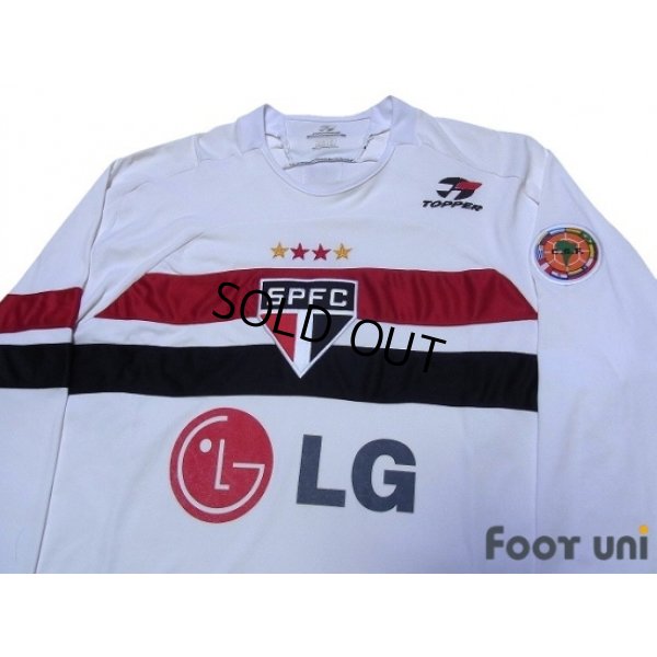 Photo3: Sao Paulo FC 2005 Home Long Sleeve Shirt