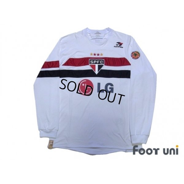 Photo1: Sao Paulo FC 2005 Home Long Sleeve Shirt