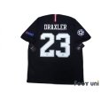 Photo2: Paris Saint Germain 2018-2019 3rd Shirt #23 Draxler w/tags (2)